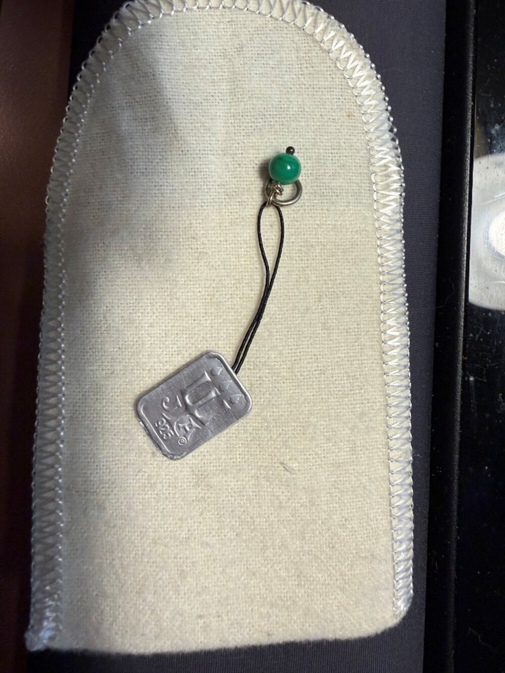 James Avery Glass Enhancer Bead - Picture 2 of 2